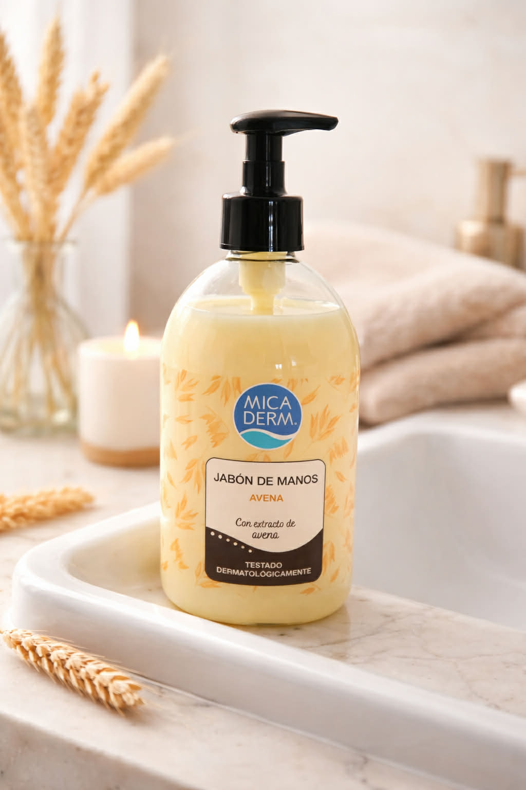 Savon pur les mains - Avoine