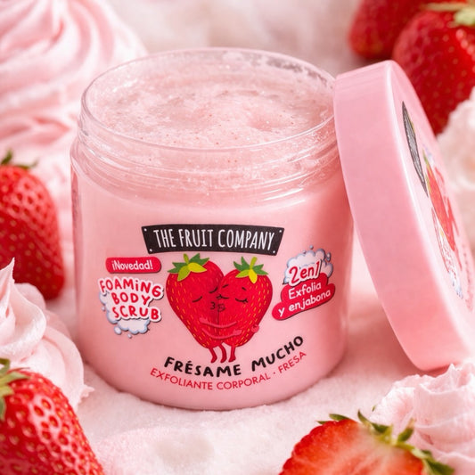 Gommage Végan Fraise chantilly 🍓