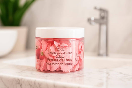 Chantilly de Douche Fraise des Bois 🍓