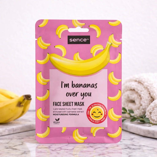 Masque Visage Banane - Hydratant & Glow