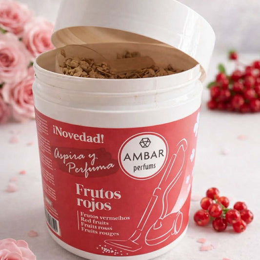 Poudre parfumée aspirateur Fruit Rouge